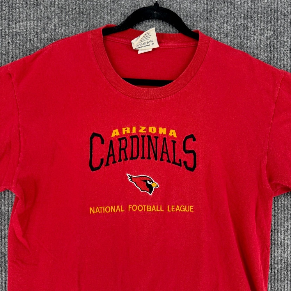vintage Arizona Cardinals Lee Sport NFL embroidered t-shirt red men's Large